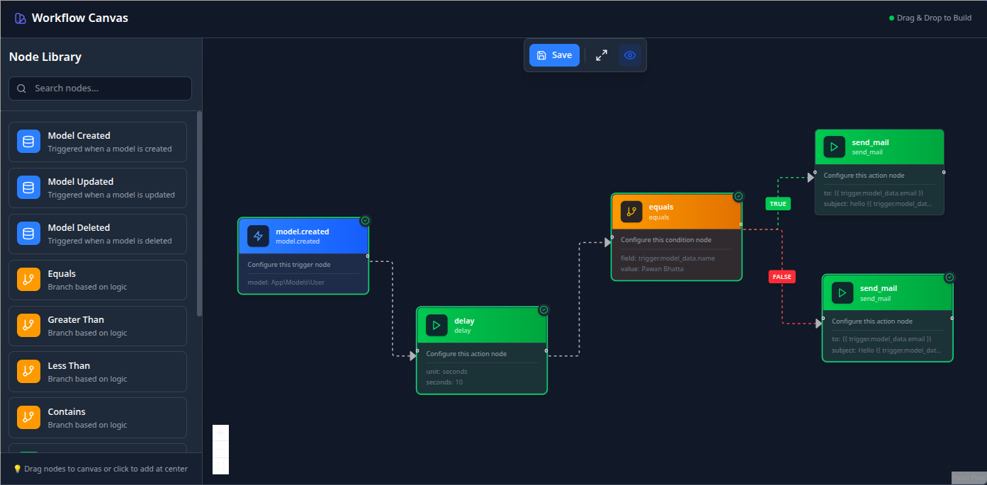 WorkflowStudio Visual Workflow Builder